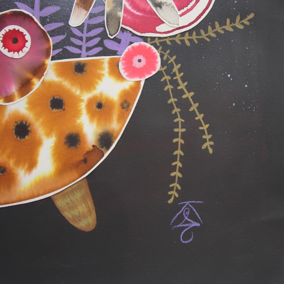 Krisanne Souter: Flower Arrangement in Ochre Glazed Pot image 5