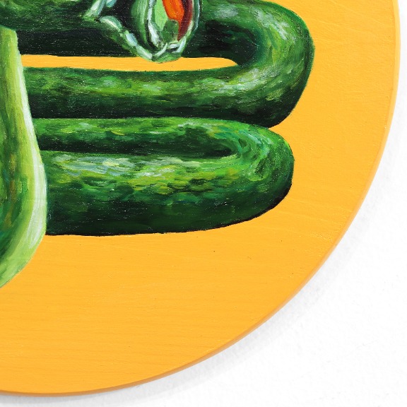 JJ Galloway: Sushi Snake on Yellow image 5