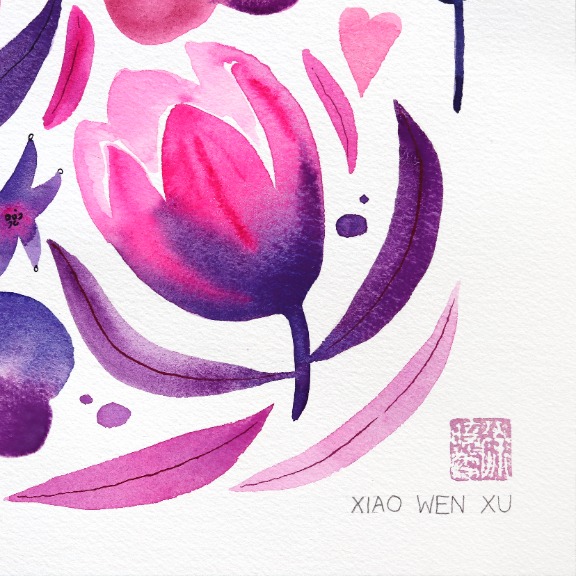 Xiao Wen Xu: Tulips image 5