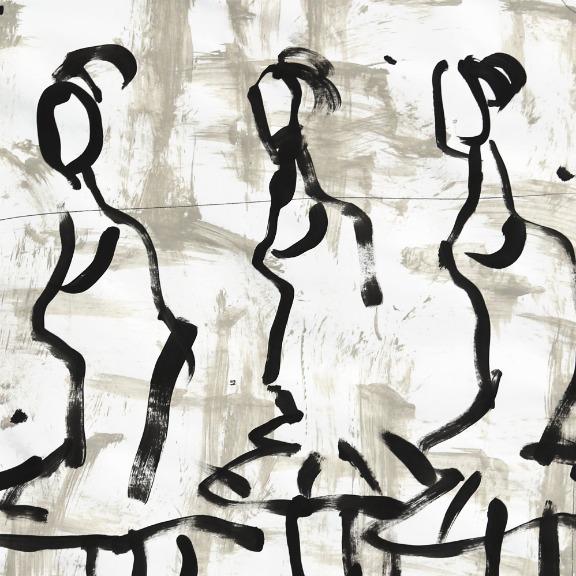 Gary John: Three Grey Twirlers image 5