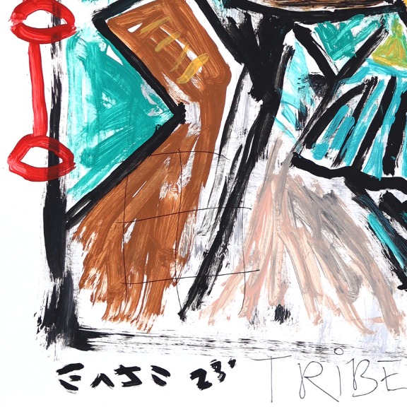 Gary John: Cubist Chair Pose image 5