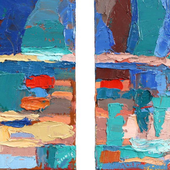 Dana Cowie: You Can Let The Thought Pass (Triptych) image 5