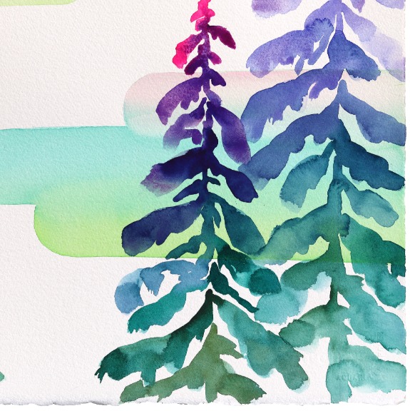 Xiao Wen Xu: Rainbowland Trees image 5
