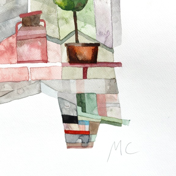 Maria C Bernhardsson: Golden Peach Afternoon image 5