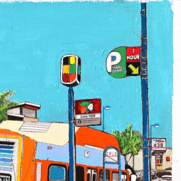 Fabio Coruzzi: Bus Stop at Manhattan Beach image 5