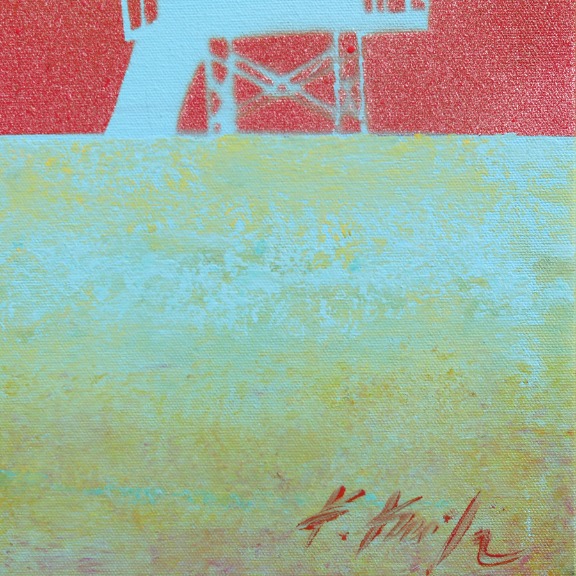 Kathleen Keifer: Orange Summer Haze image 5
