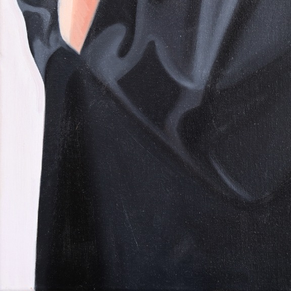Darwin Estacio Martinez: Folds in Black image 5