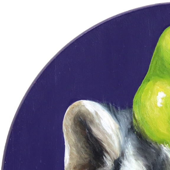 JJ Galloway: A Portrait of a Badger and His Pear image 5