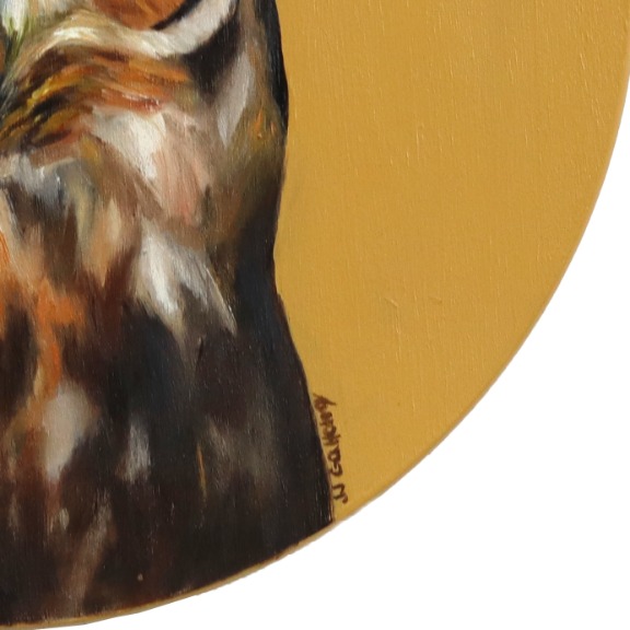 JJ Galloway: Horned Owl with His Mouse image 5