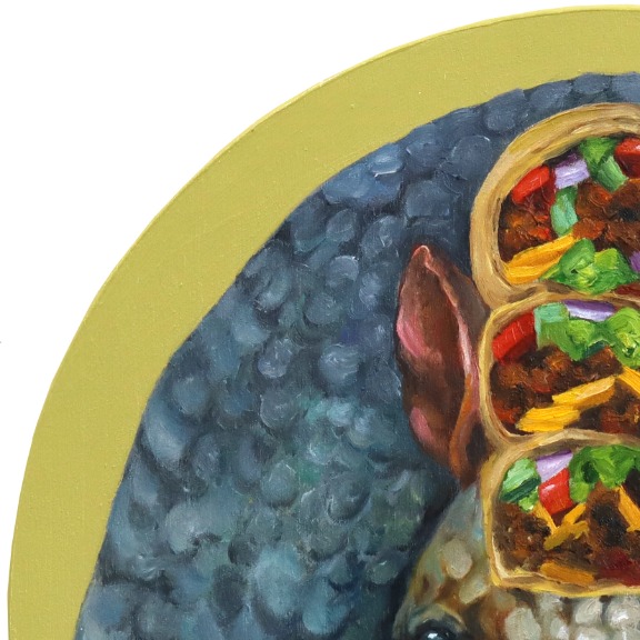 JJ Galloway: Portrait of an Armadillo, Bearing Burritos image 5