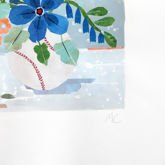 Maria C Bernhardsson: The Baseball Bouquet, Mets image 5