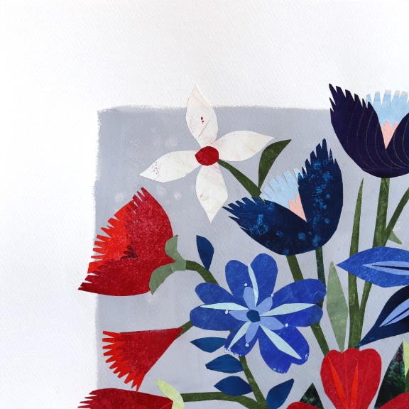 Maria C Bernhardsson: Victory Bouquet, NY Giants image 5