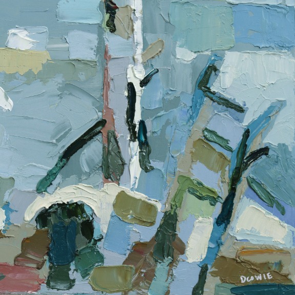 Dana Cowie: Dogwood and Birch Tree image 5