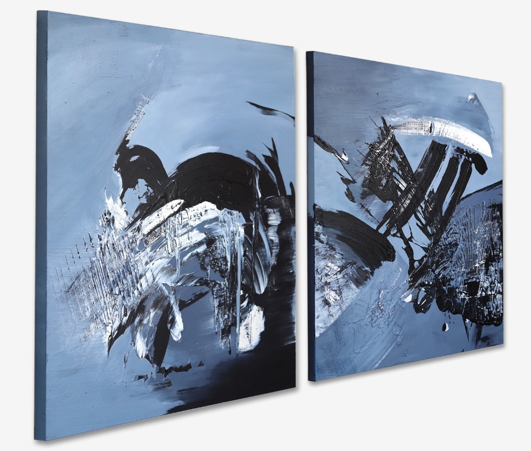 Gail Titus: Taking The Plunge (Diptych) image 6