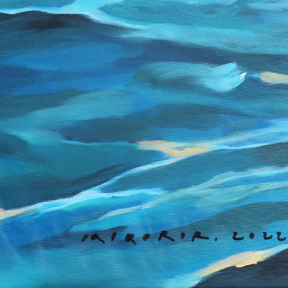 Iqi Qoror: Blue Underneath Mondrian image 6
