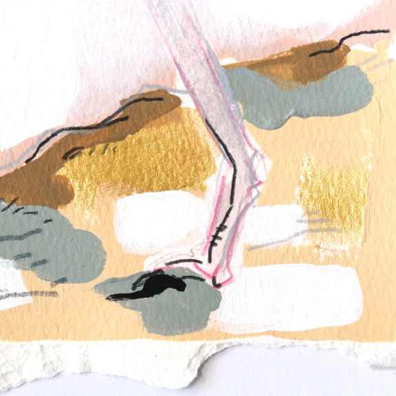 Kellie Newsome: Elegant Bird Facing Left image 6
