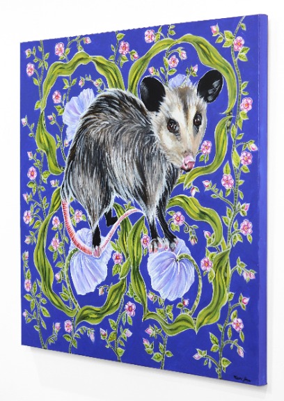 Naomi Jones: Possum on Blue image 6