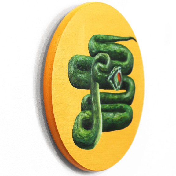 JJ Galloway: Sushi Snake on Yellow image 6