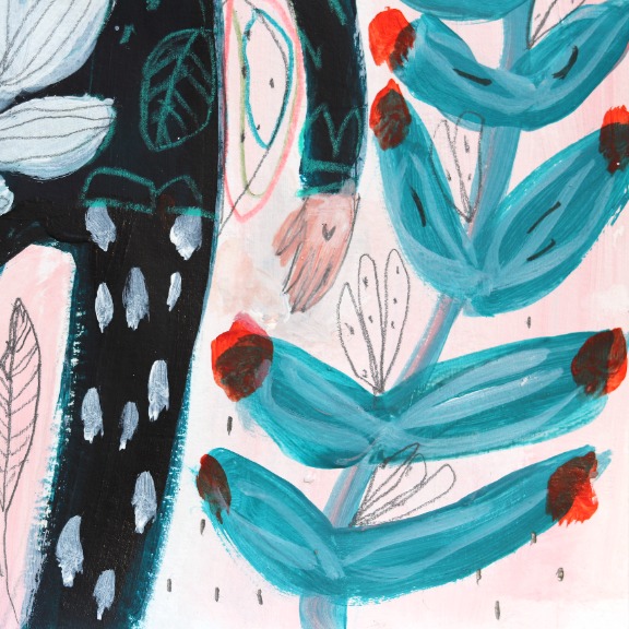 Silvia Pavarini: Blue Flowers and Colored Threads image 6