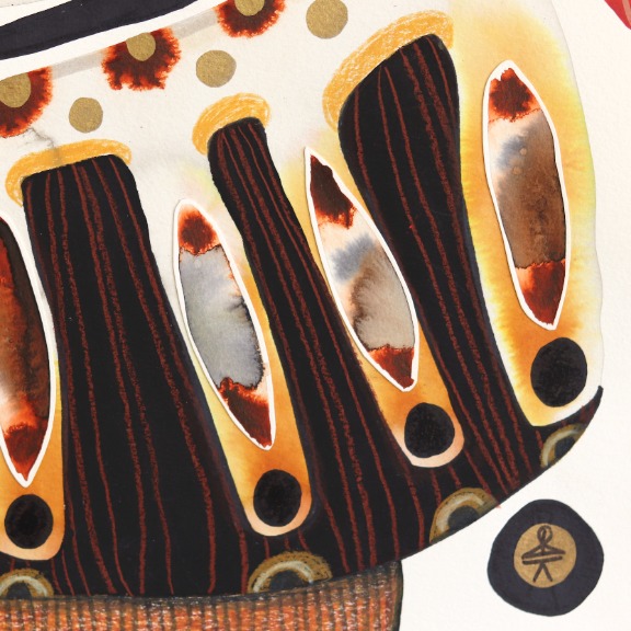 Krisanne Souter: Owl Flower Potted Plant image 6