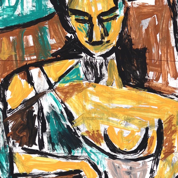 Gary John: Cubist Chair Pose image 6