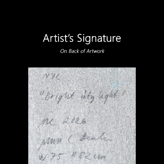 Maria C Bernhardsson: Bright City Light image 6