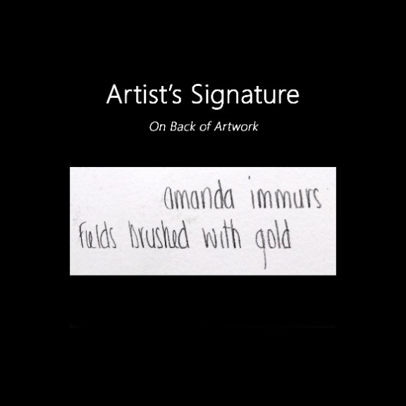 Amanda Immurs: Fields Brushed With Gold image 6