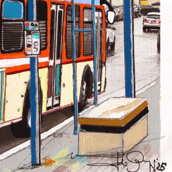 Fabio Coruzzi: Bus Stop at Manhattan Beach image 6