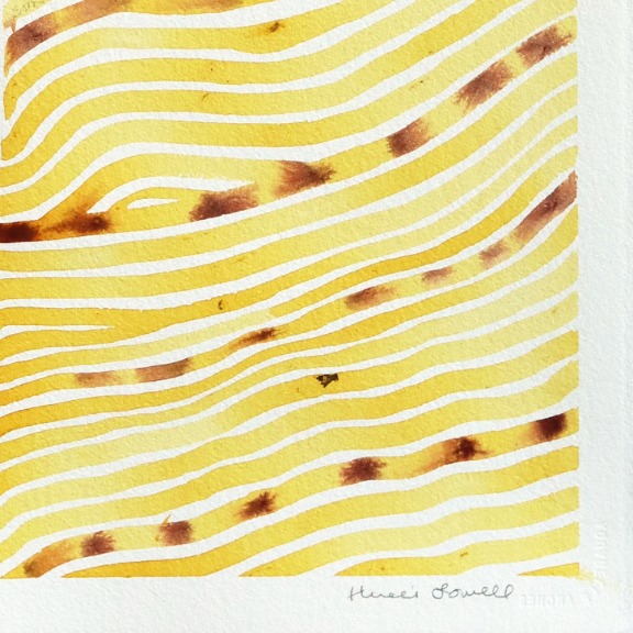 Heidi Lowell: Vietnam Pigment Study: Gardenia Fruit + Iron Oxide image 6