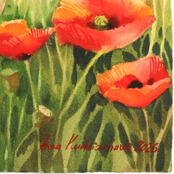 Anna Kudriashova: Poppies 2 image 6
