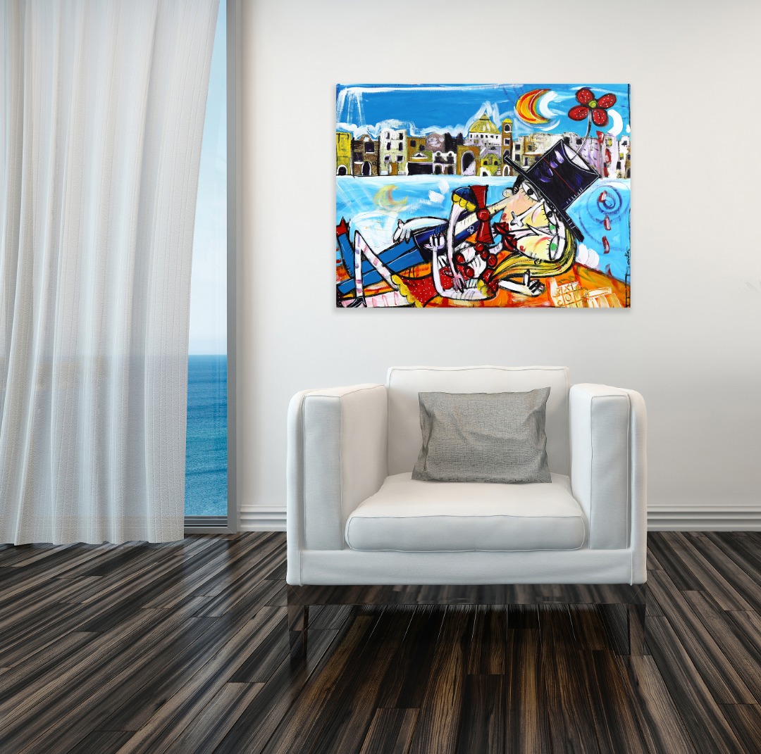 Alessandro Siviglia: Bacio Con Vista Costiera Amalfitana image 6