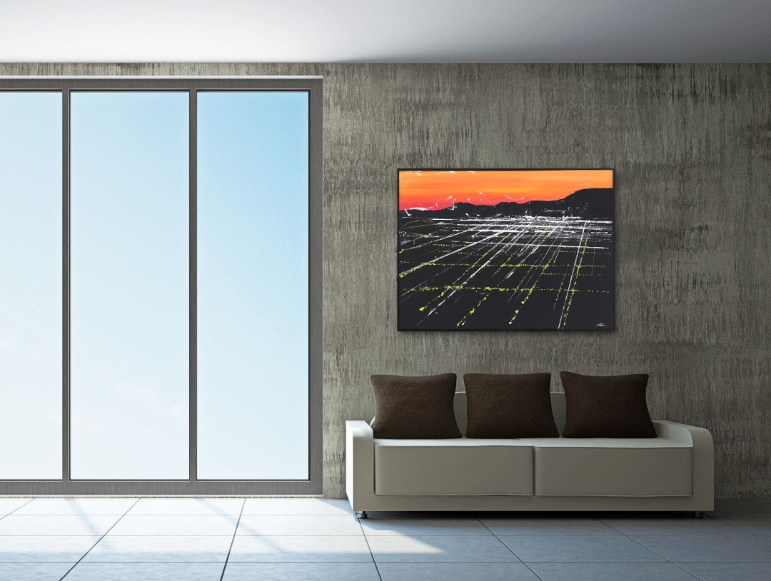 Pete Kasprzak: La Brea Sunset Aerial image 7