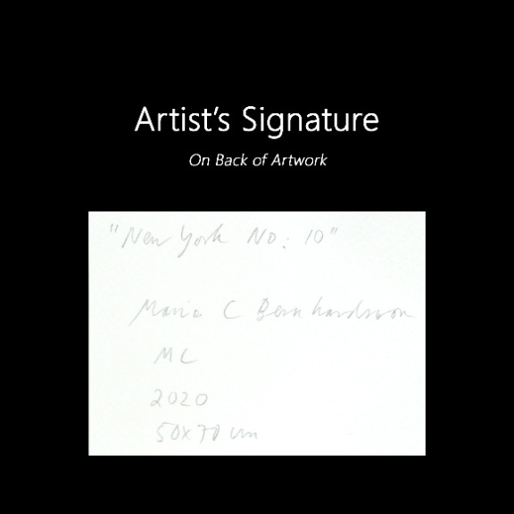 Maria C Bernhardsson: New York No.10 image 7