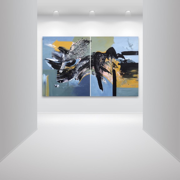Gail Titus: Imagination (Diptych) image 7