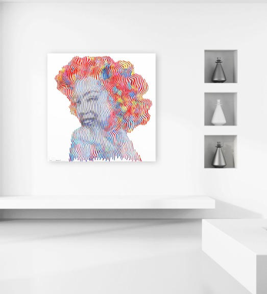 Marilyn Monroe The Smile Is Forever (Virginie Schroeder) - Artspace ...