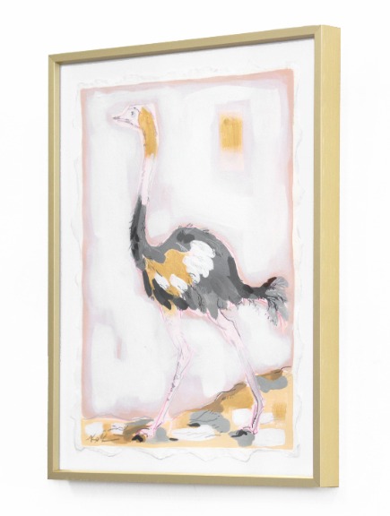 Kellie Newsome: Elegant Bird Facing Left image 7
