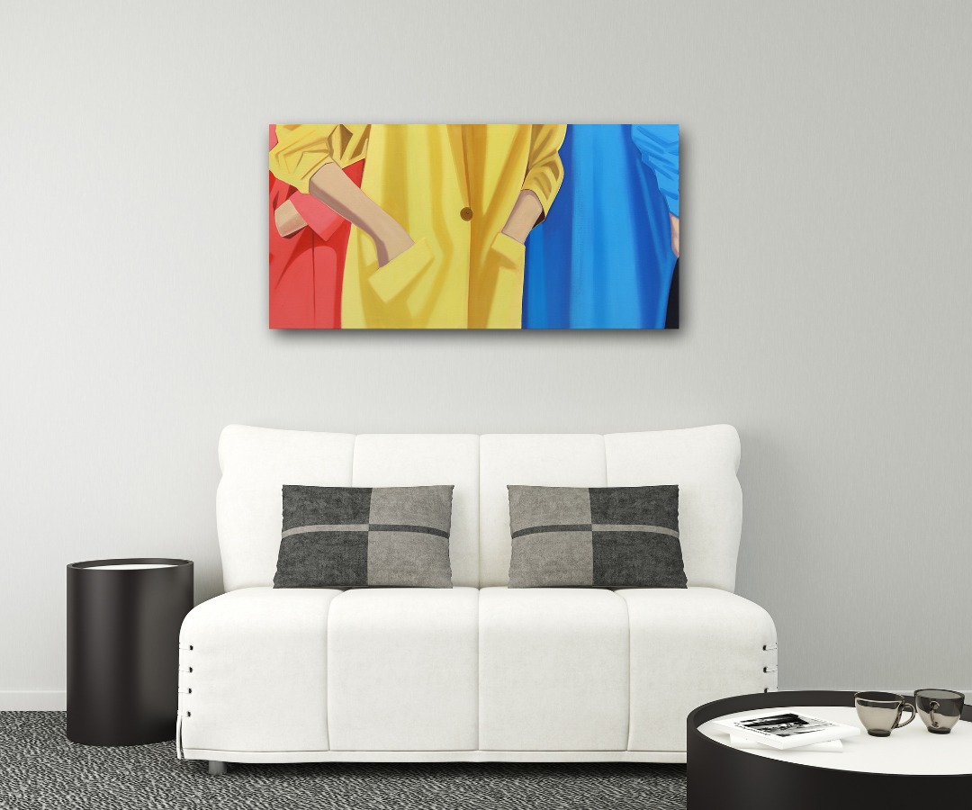 Darwin Estacio Martinez: Blue, Yellow, and Salmon image 7