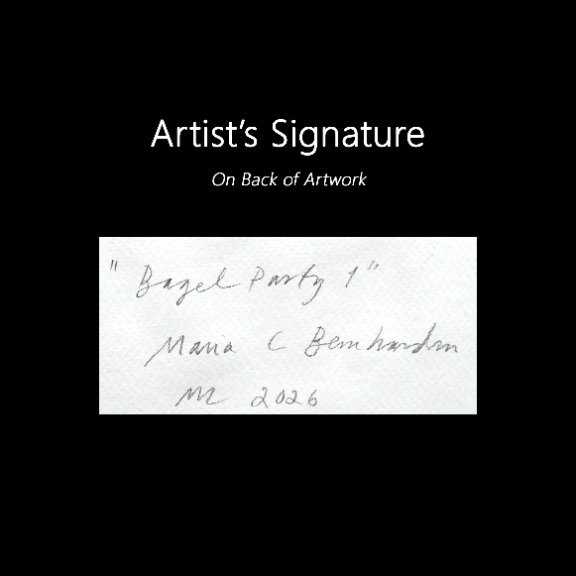 Maria C Bernhardsson: Bagel Party image 7