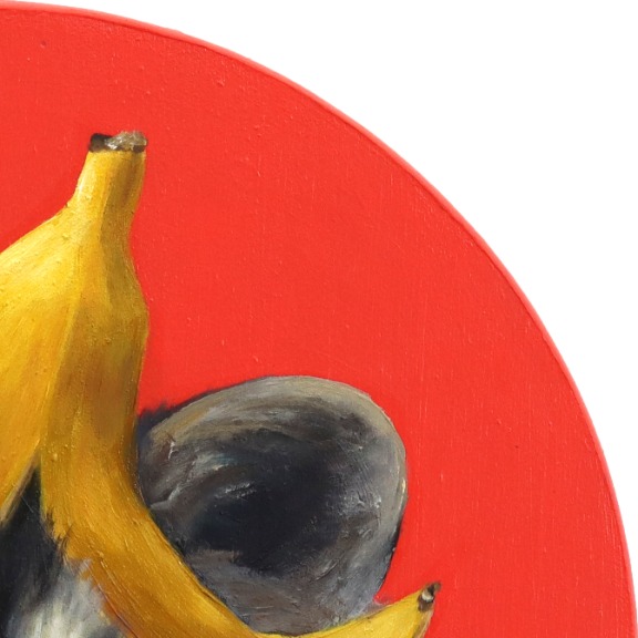 JJ Galloway: Raccoon with Banana Bangs image 7