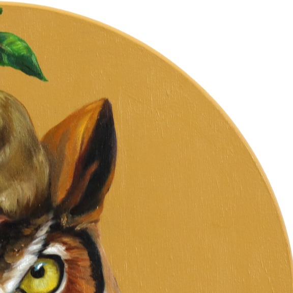 JJ Galloway: Horned Owl with His Mouse image 7