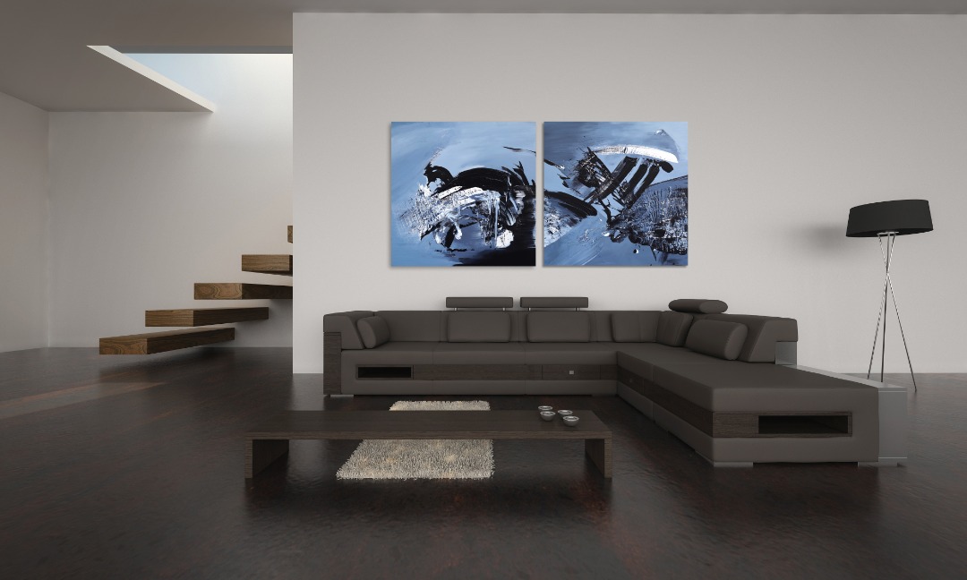 Gail Titus: Taking The Plunge (Diptych) image 8