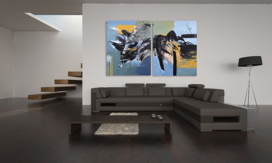 Gail Titus: Imagination (Diptych) image 8