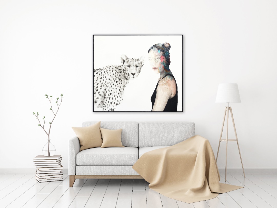 Alessandro Casetti: Woman with Cheetah image 8