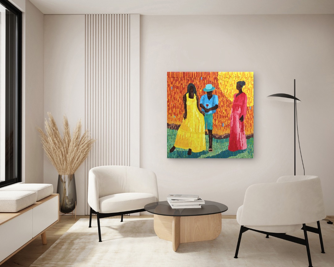 Amadou Opa Bathily: Red Roses image 8