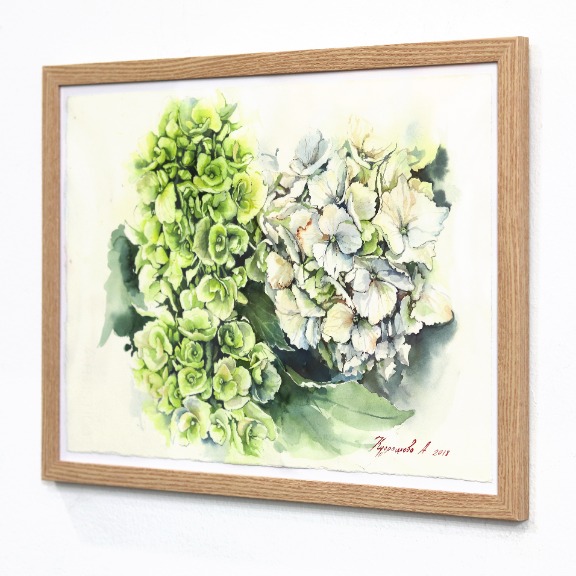 Anna Kudriashova: Green and White Hydrangeas image 8