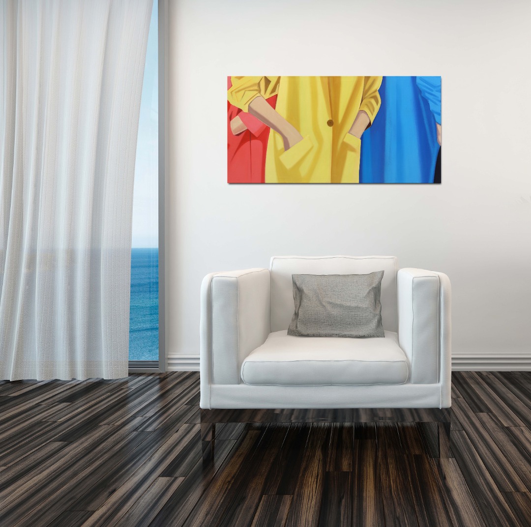 Darwin Estacio Martinez: Blue, Yellow, and Salmon image 8