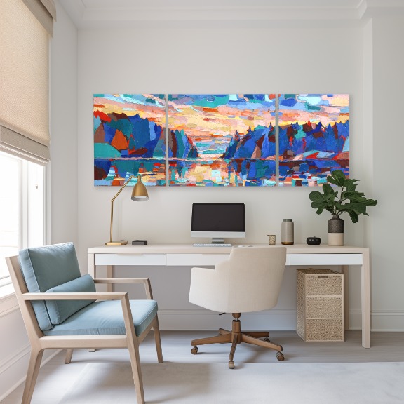 Dana Cowie: You Can Let The Thought Pass (Triptych) image 8