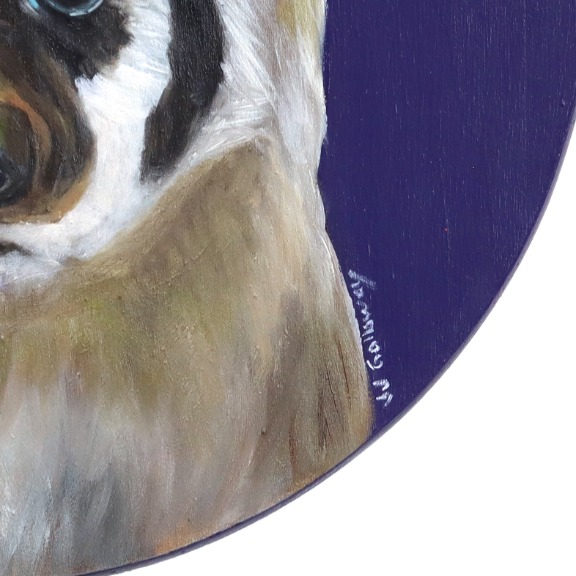 JJ Galloway: A Portrait of a Badger and His Pear image 8