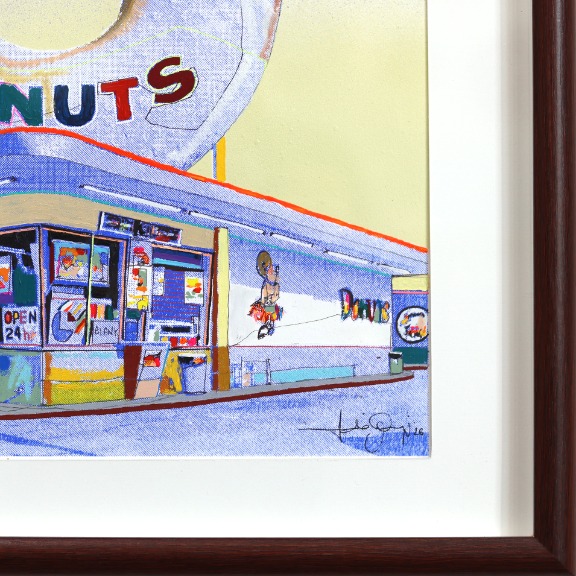 Fabio Coruzzi: Giant Donut In Inglewood (Blue) image 8