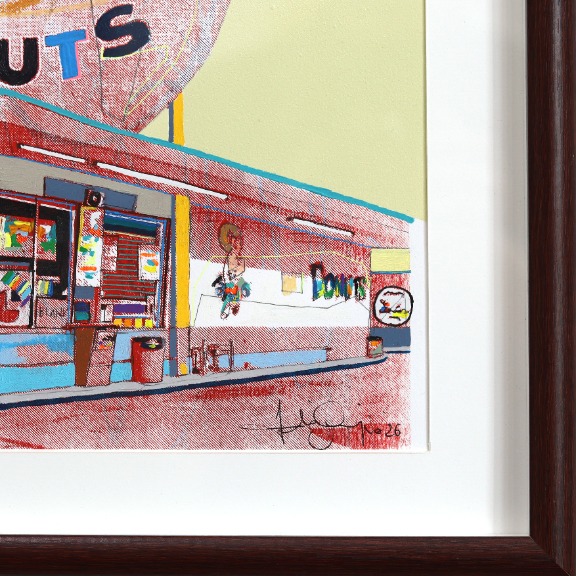 Fabio Coruzzi: Giant Donut in Inglewood (Red) image 8